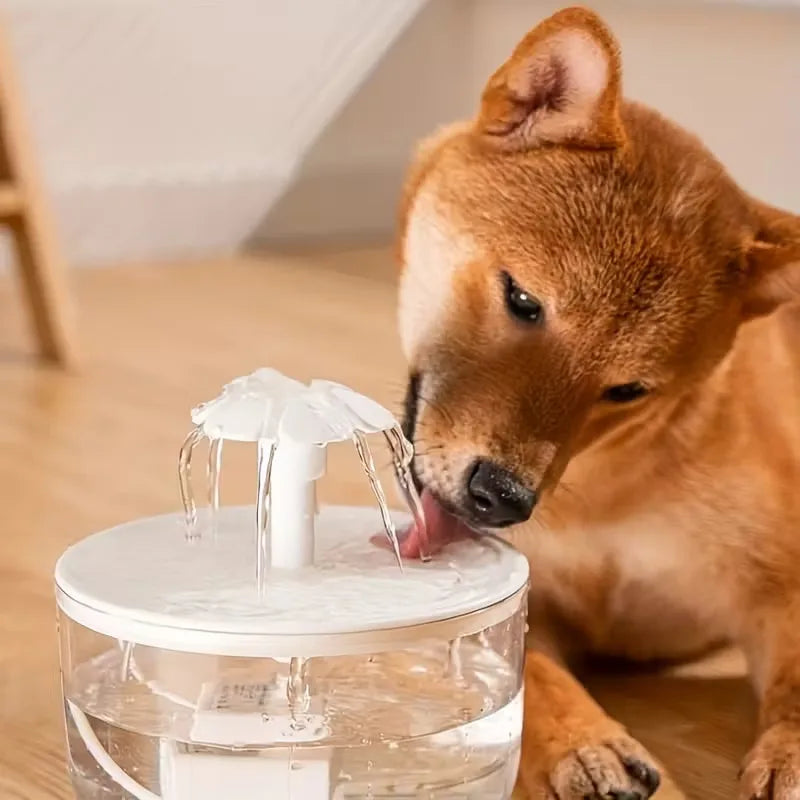 Automatic Pet Water Fountain for Cats and Dogs Large Capacity USB Powered