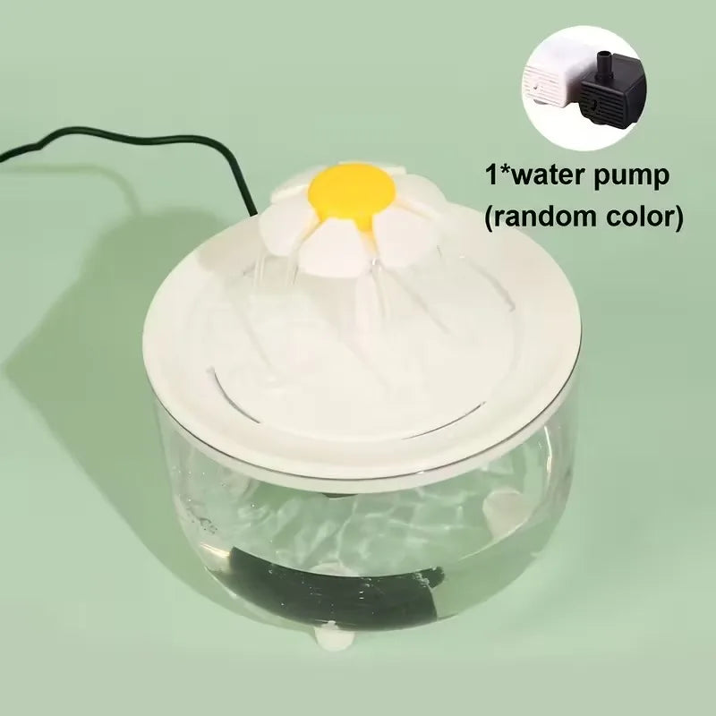 Automatic Pet Water Fountain for Cats and Dogs Large Capacity USB Powered