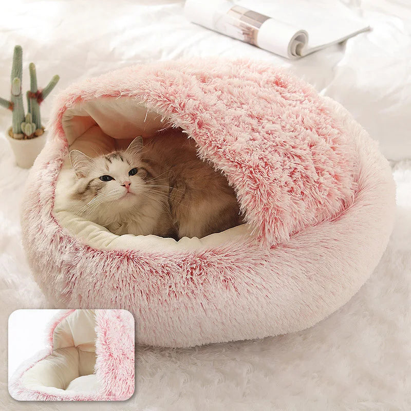 Plush Cat Bed