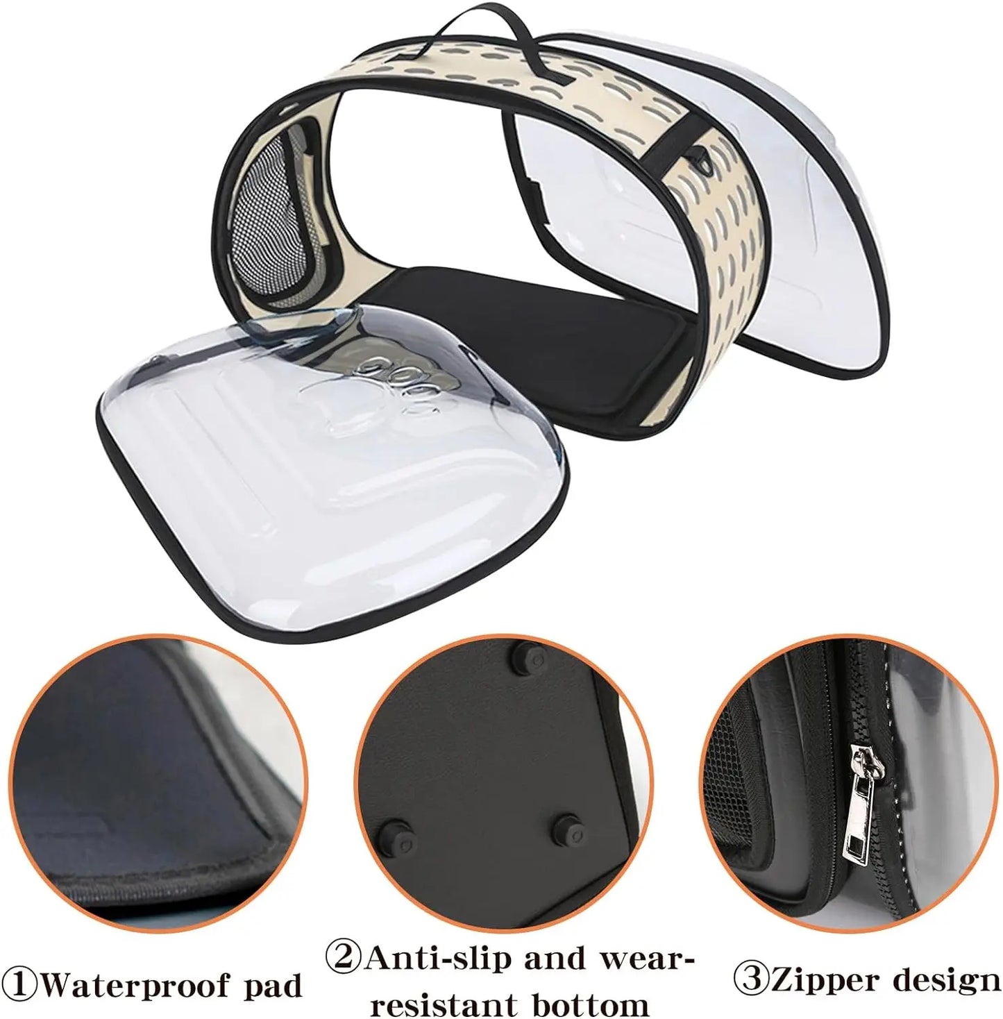 Basket Pet Bag Foldable Travel