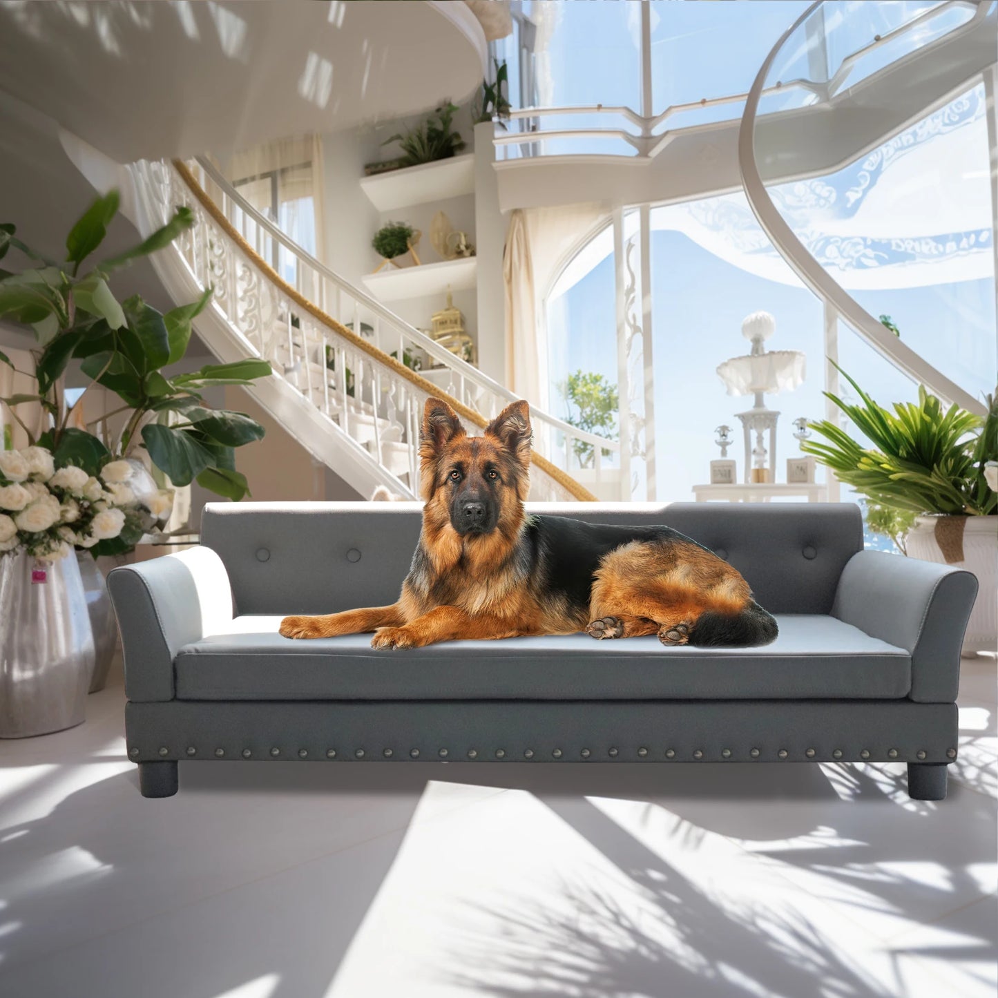 BINGOPAW Rectangle Pet Sofa