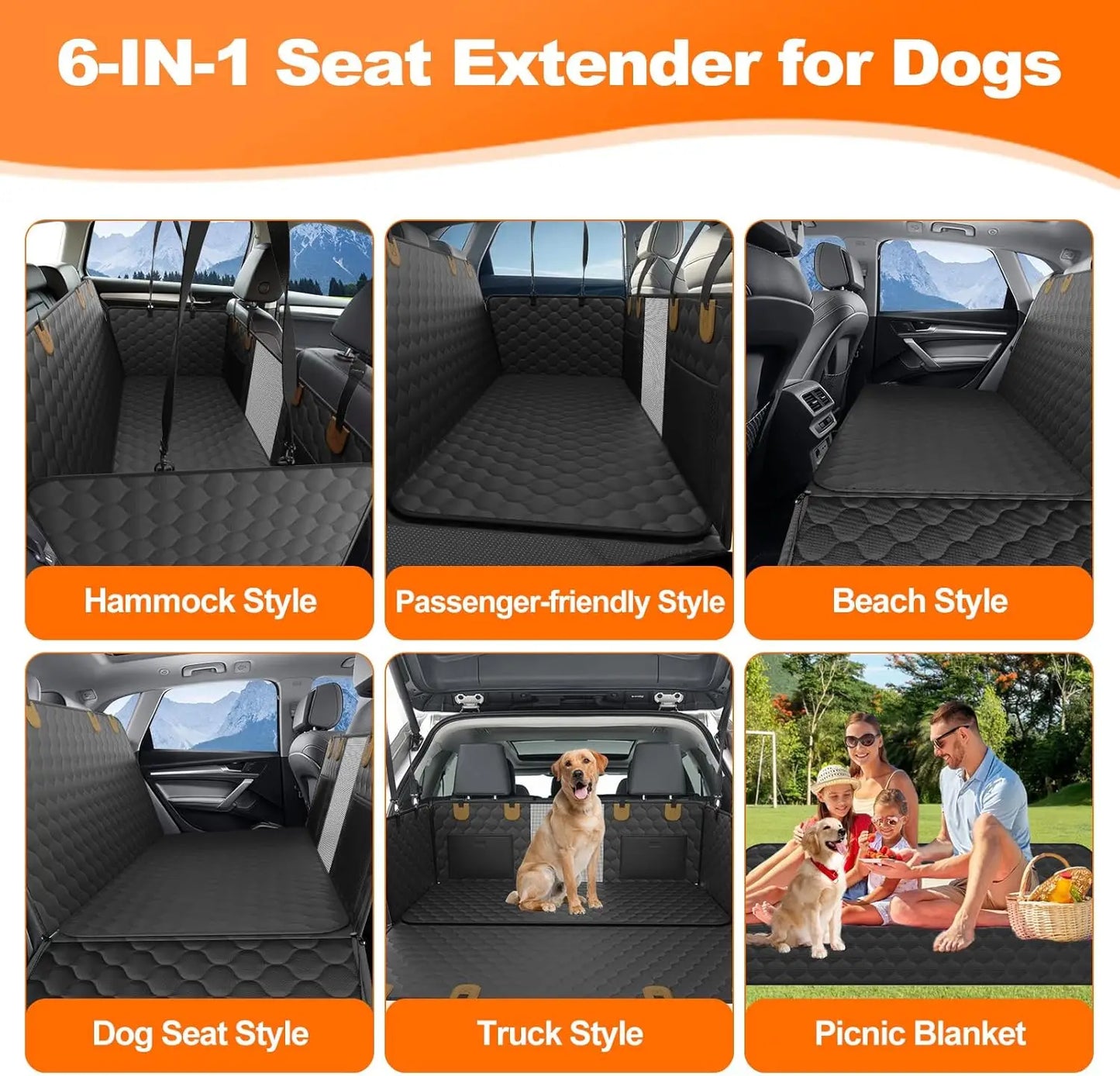 Waterproof Safety Pet Hammock