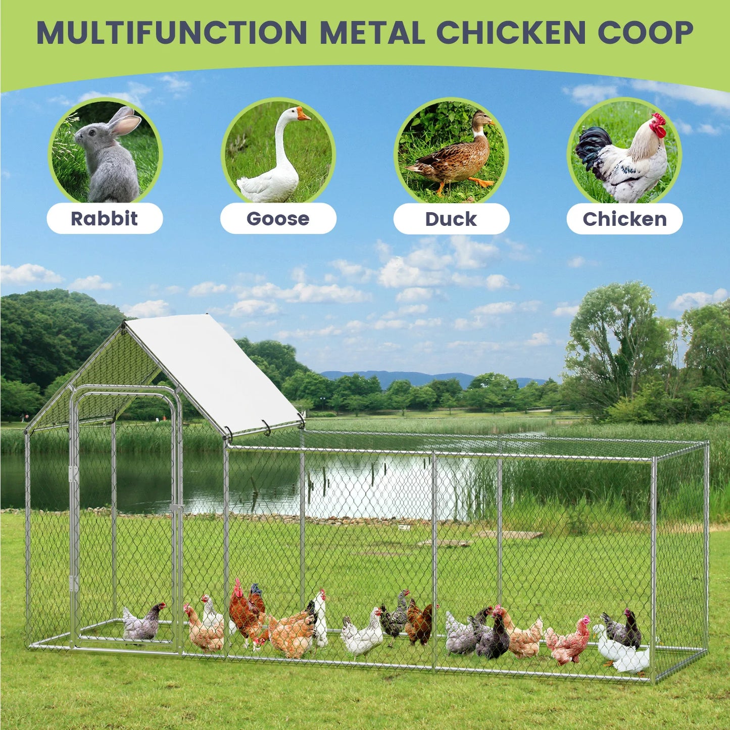 Kennel With Waterproof Cover