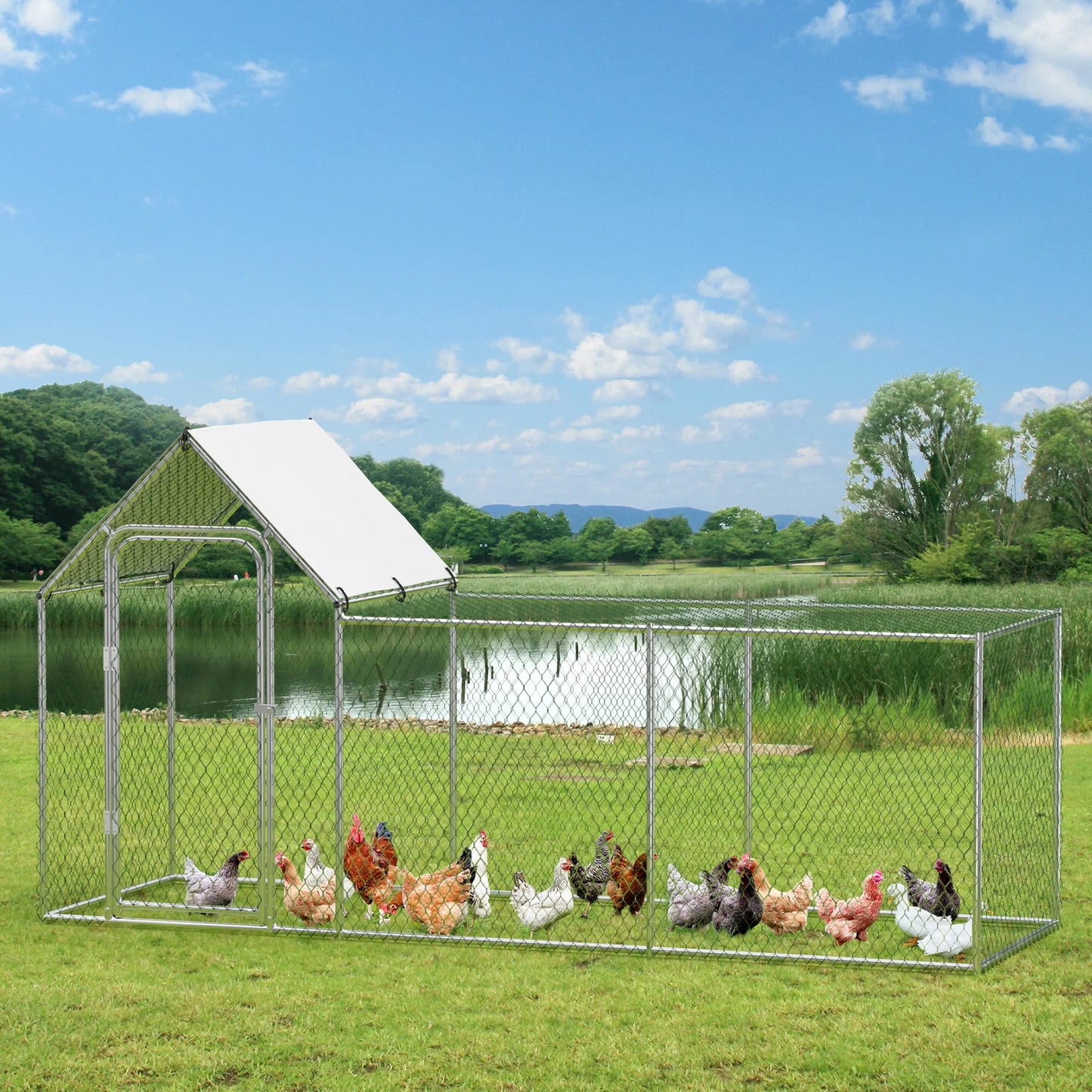 Kennel With Waterproof Cover